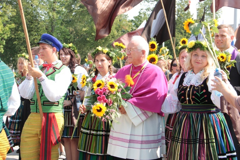 Wejście ŁPPM na Jasną Górę