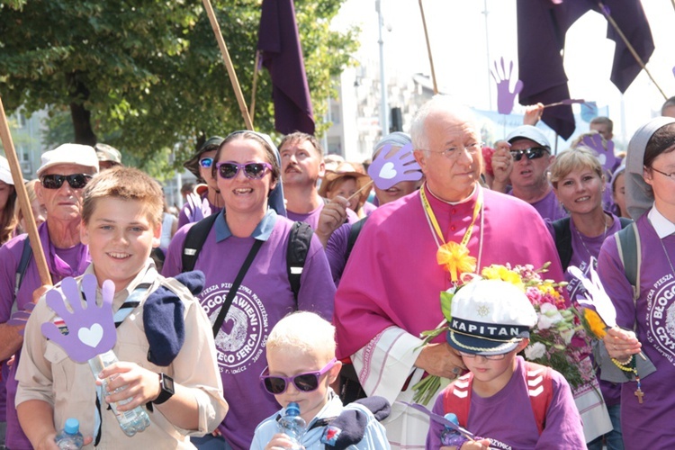 Wejście ŁPPM na Jasną Górę