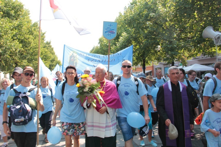 Wejście ŁPPM na Jasną Górę