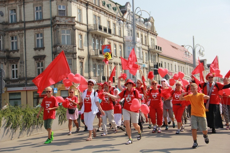 Wejście ŁPPM na Jasną Górę