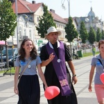 Wejście ŁPPM na Jasną Górę