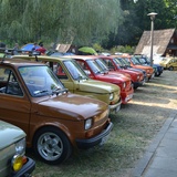 Zlot fiatów 126p w Krakowie