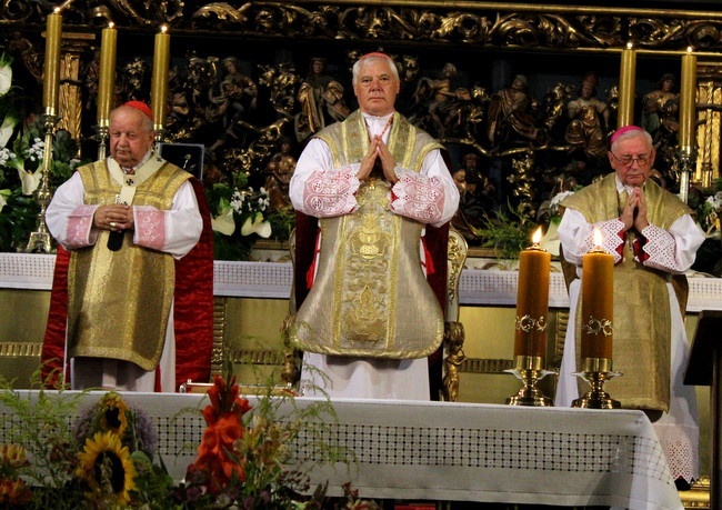 Pontyfikalna Msza św. w bazylice Mariackiej