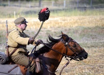 Wojna polsko-bolszewicka - rekonstrukcja w radomskim skansenie