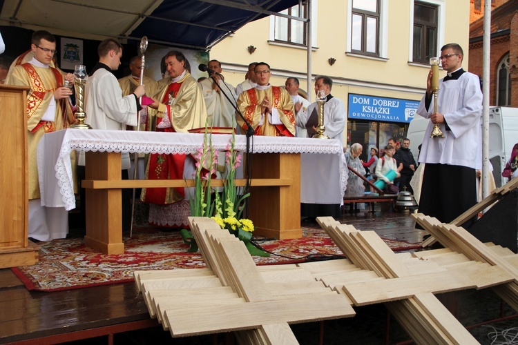 Msza św. na rozpoczęcie pielgrzymki