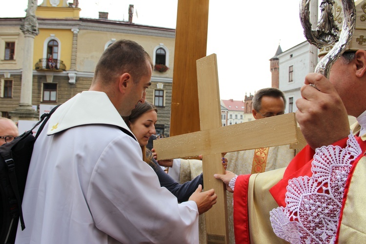 Msza św. na rozpoczęcie pielgrzymki