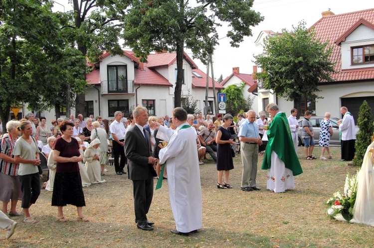 Msza św. przy kapliczce św. Rocha