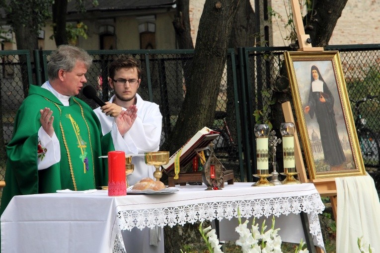 Msza św. przy kapliczce św. Rocha