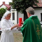 Msza św. przy kapliczce św. Rocha