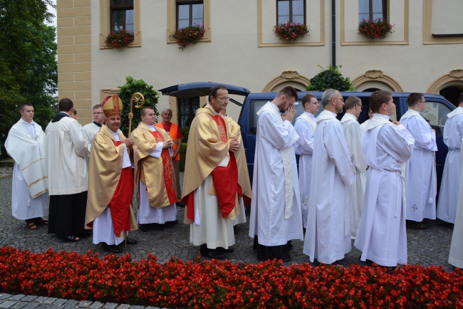 Pielgrzymkowy, mokry poniedziałek