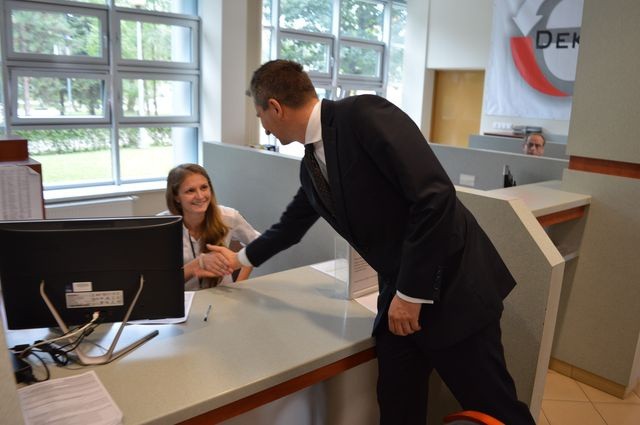 Minister Mateusz Szczurek w Nowym Targu