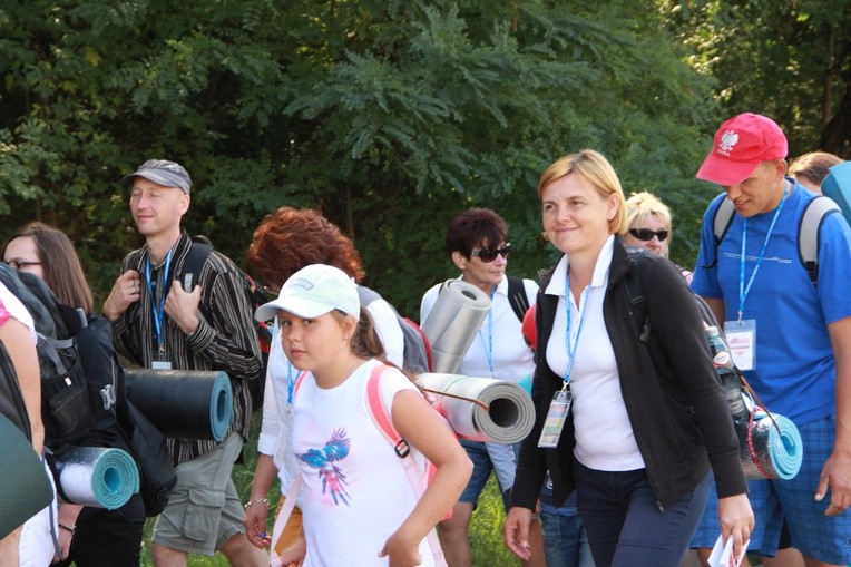 Pielgrzymi z części A. Dzień trzeci.