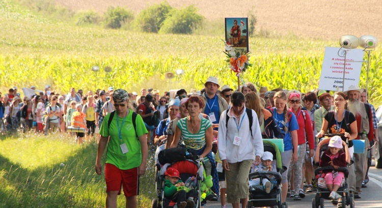 Pielgrzymi z części A. Dzień trzeci.