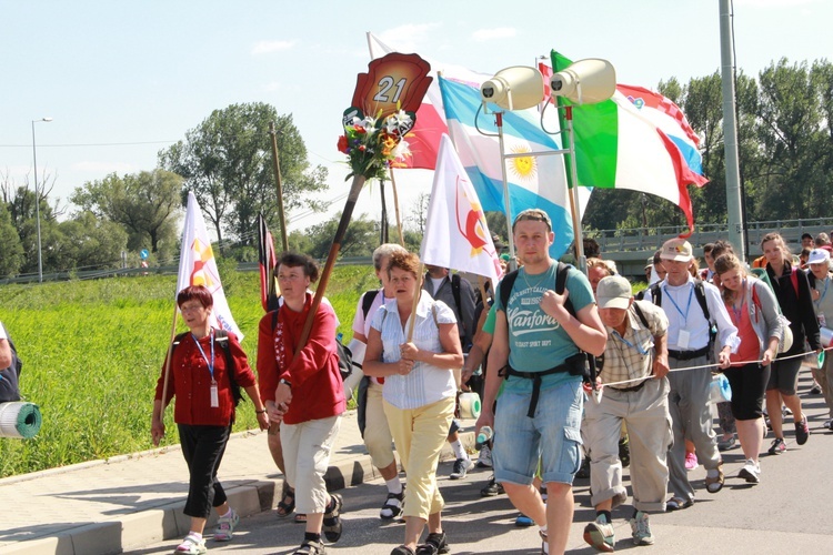 Pielgrzymi części B. Dzień trzeci.