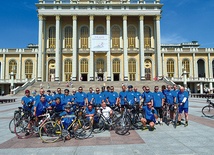  Rowerzyści-pielgrzymi w ciągu dwóch dni przejechali niemal 300 km