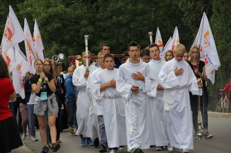 Rozpoczęcie peregrynacji znaków ŚDM 