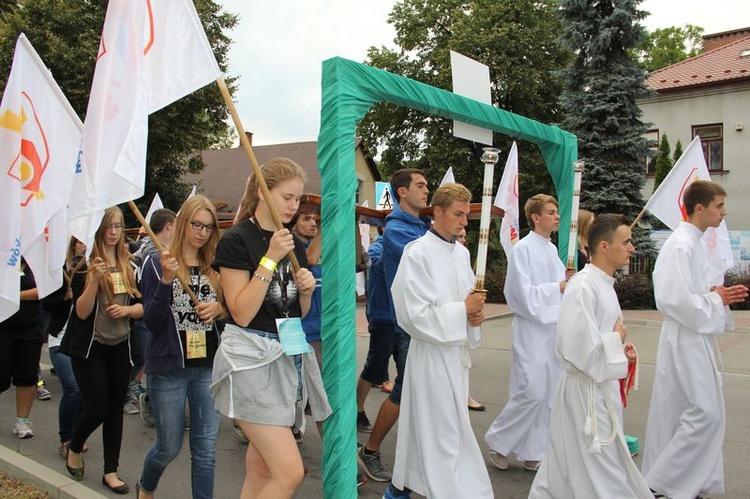 Rozpoczęcie peregrynacji znaków ŚDM 