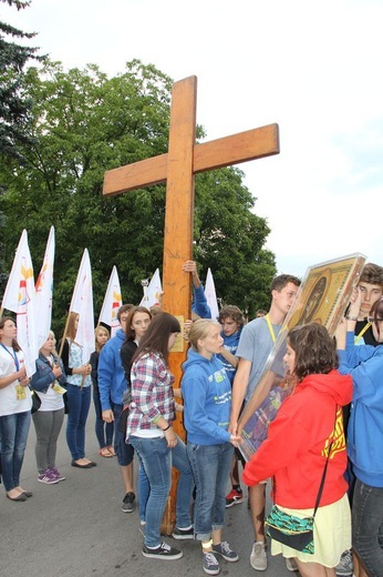 Rozpoczęcie peregrynacji znaków ŚDM 