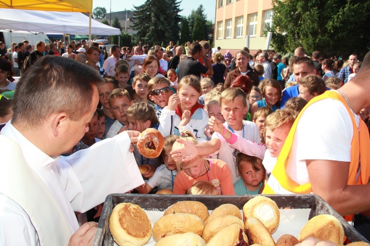 Msza św. w Sokolnikach dla części B