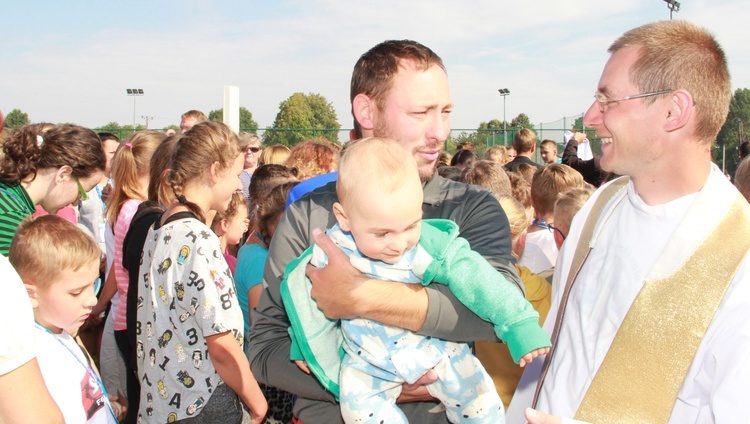 Msza św. w Sokolnikach dla części B