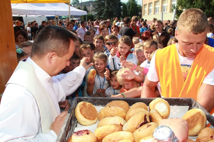 Msza św. w Sokolnikach dla części B