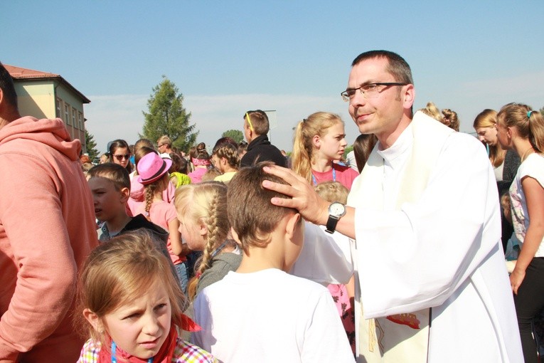 Msza św. w Sokolnikach dla części B