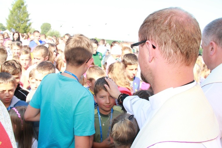 Msza św. w Sokolnikach dla części B