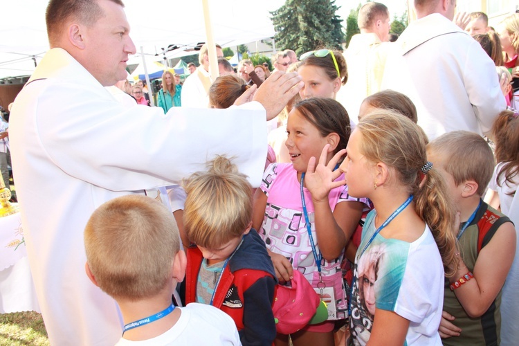 Msza św. w Sokolnikach dla części B