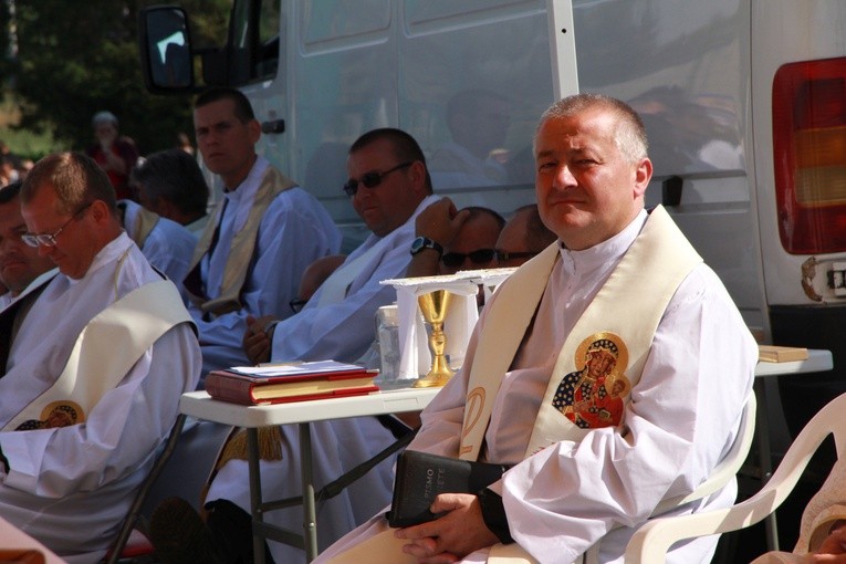 Msza św. w Sokolnikach dla części B