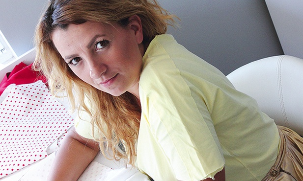 Pani Justyna bazuje tylko na naturalnych materiałach, najbardziej lubi bawełnę