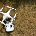 Dron w akcji