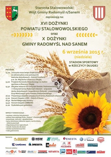 Dożynki powiatu stalowowolskiego