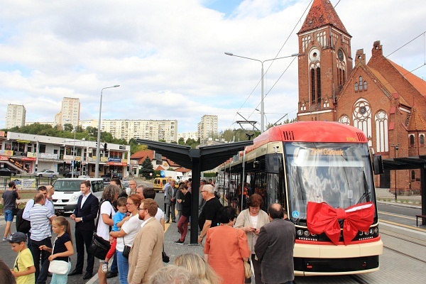 Otwarcie linii tramwajowej na Morenę