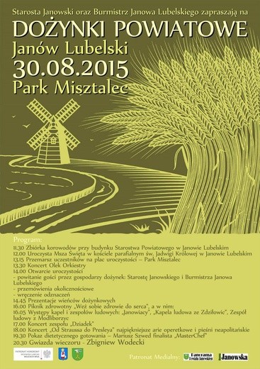 Dożynki powiatu janowskiego