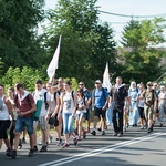 Pielgrzymka młodych w drodze