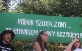 Korowód dożynkowy w Poniszowicach