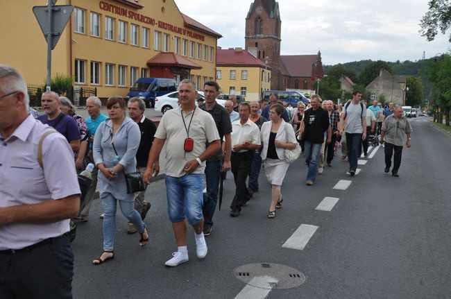 Pielgrzymka trzeźwości w Polanowie