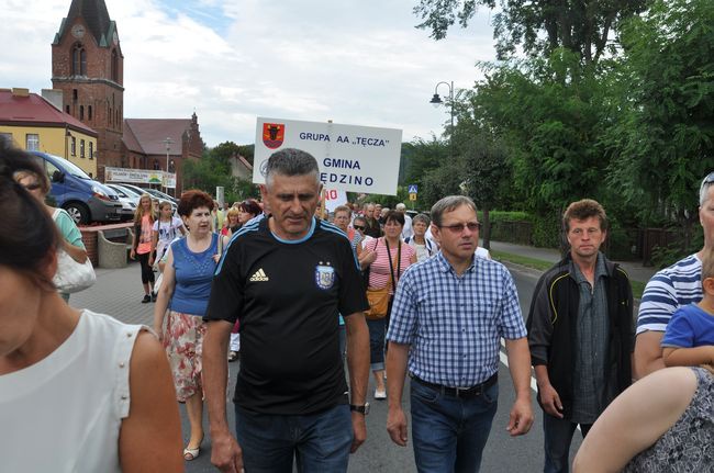 Pielgrzymka trzeźwości w Polanowie