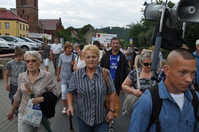 Pielgrzymka trzeźwości w Polanowie