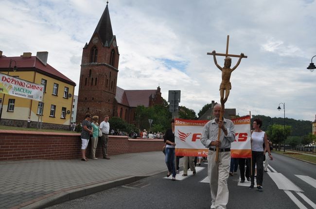 Pielgrzymka trzeźwości w Polanowie