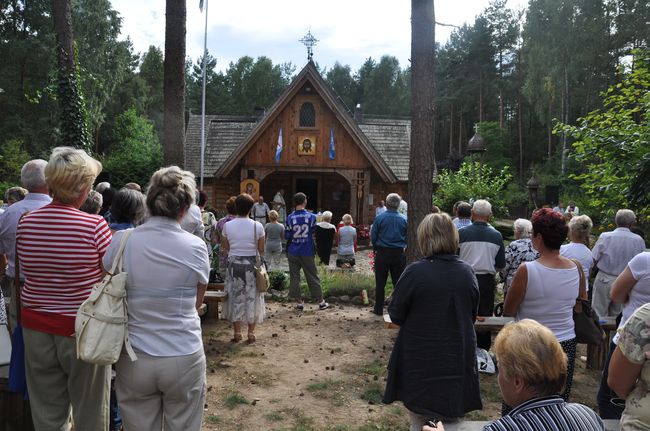 Pielgrzymka trzeźwości w Polanowie