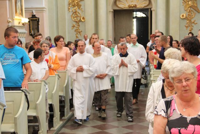 Pielgrzyma "Wiary i Światło" do Paradyża
