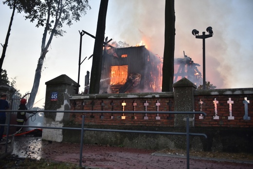 Pożar kościoła
