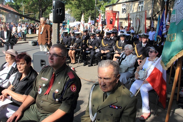 Poświęcenie pomnika "Inki"