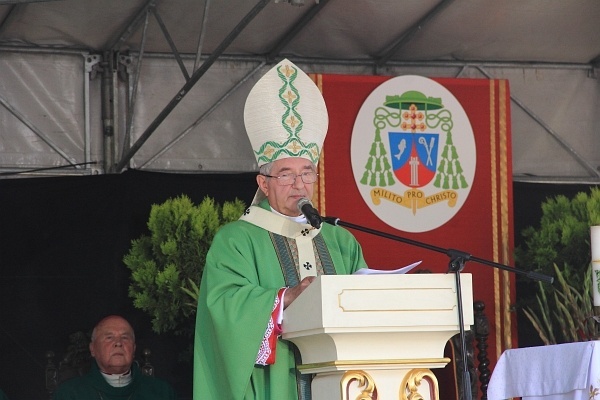 Poświęcenie pomnika "Inki"