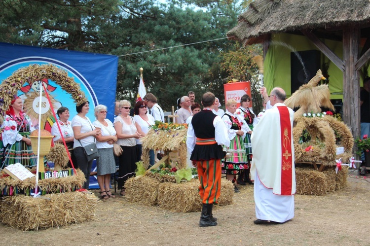 Dożynki wojewódzkie w Maurzycach