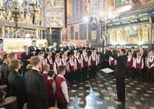 Występ chóru Pueri Cantores Tarnovienses podczas Zjazdu Delegatów Międzynarodowej Federacji Pueri Cantores  w Krakowie