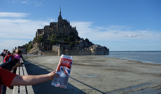 Widok na Mont Saint Michel