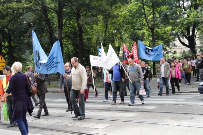 Pikieta w obronie Narodowego Programu Zdrowia Psychicznego