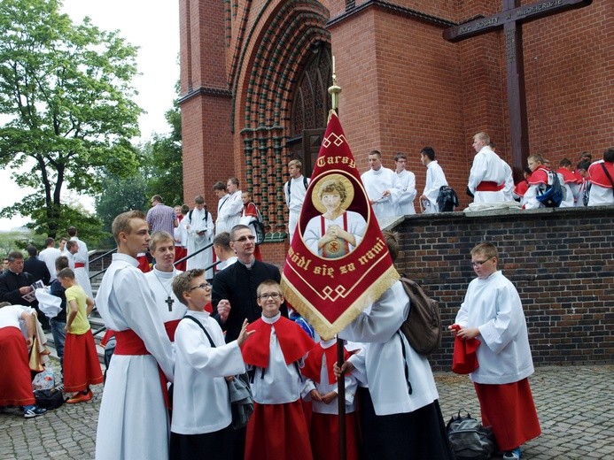 Pielgrzymka Ministrantów do katedry Chrystusa Króla w Katowicach